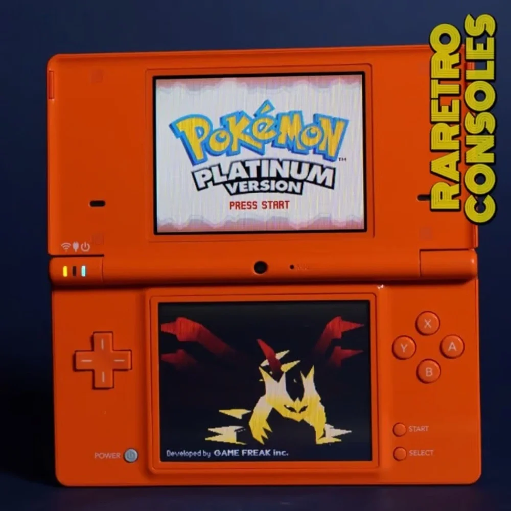 Nintendo DS Lite Vibrant Orange Handheld Console